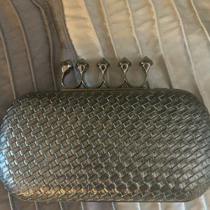 Kate Landry Metallic Clutch
